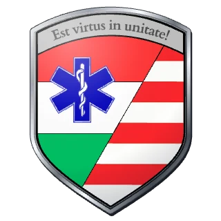 Különleges Mentési és Sürgősségi Vérszállító Csoport címere